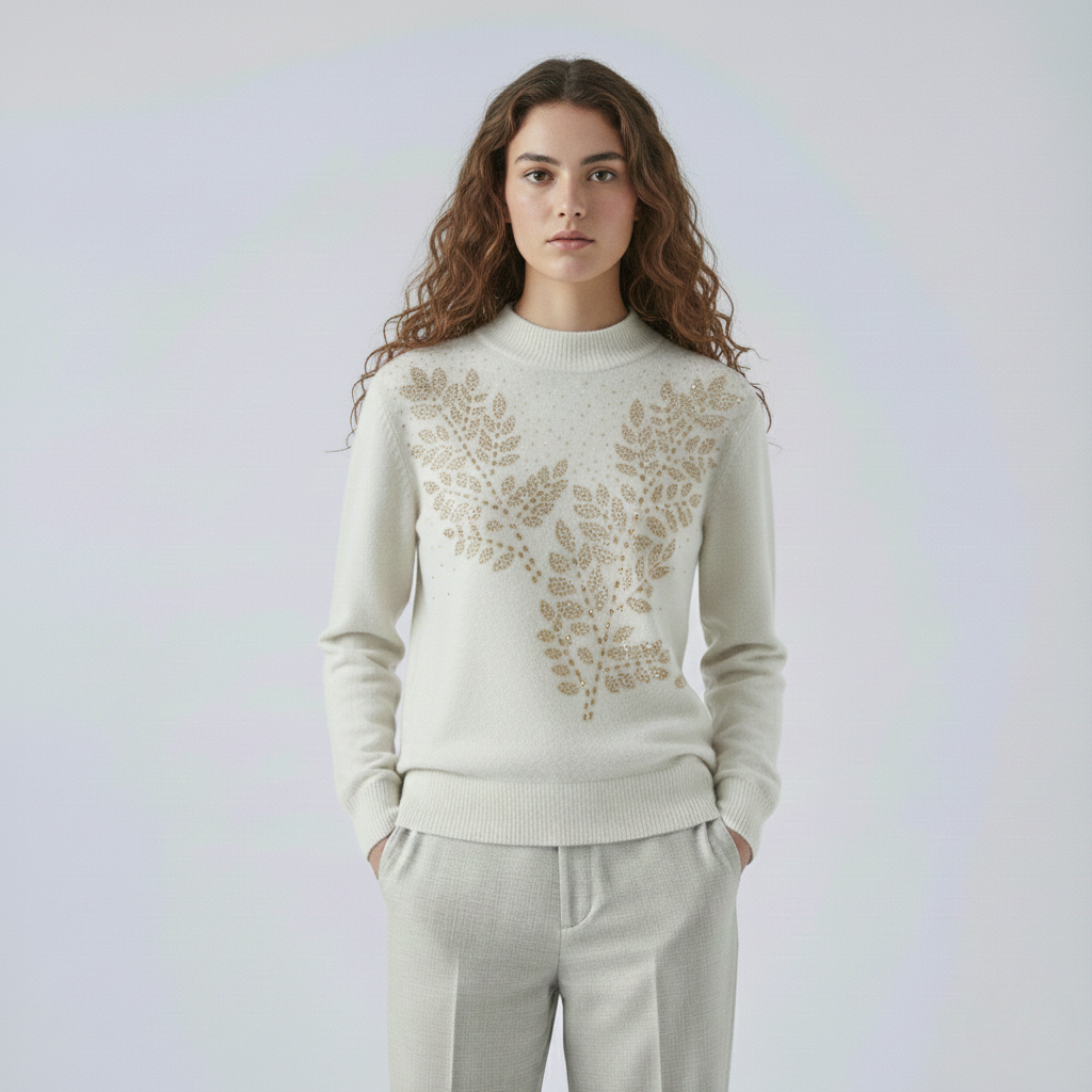 Women's Sweater Petals Rainholm